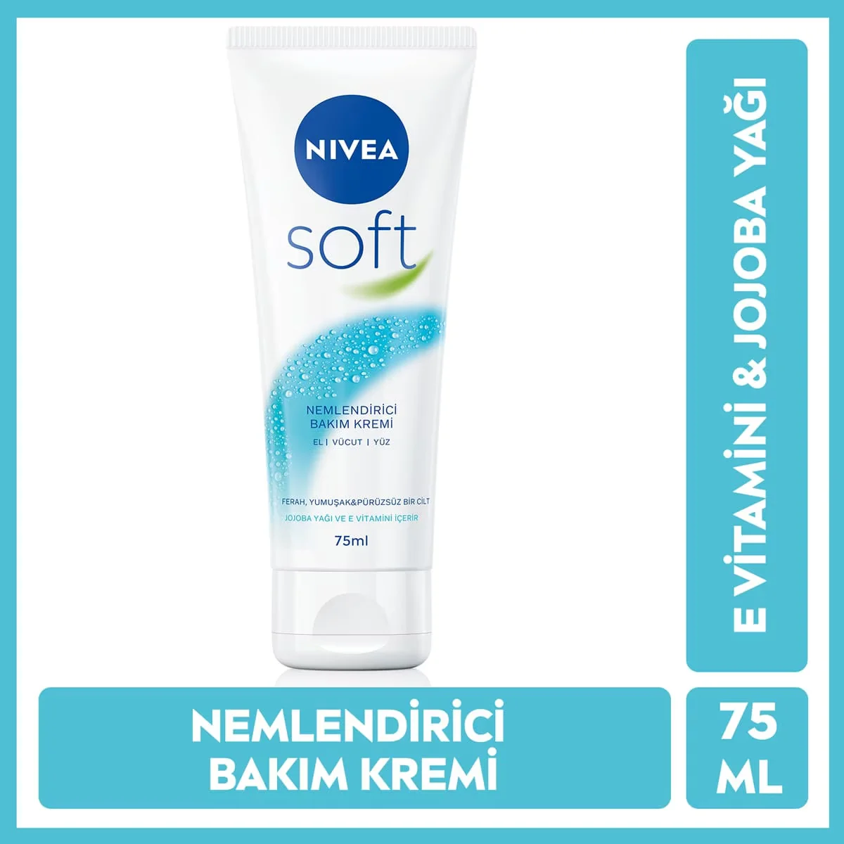 Nivea Soft Moisturizing Care Cream 75 ml