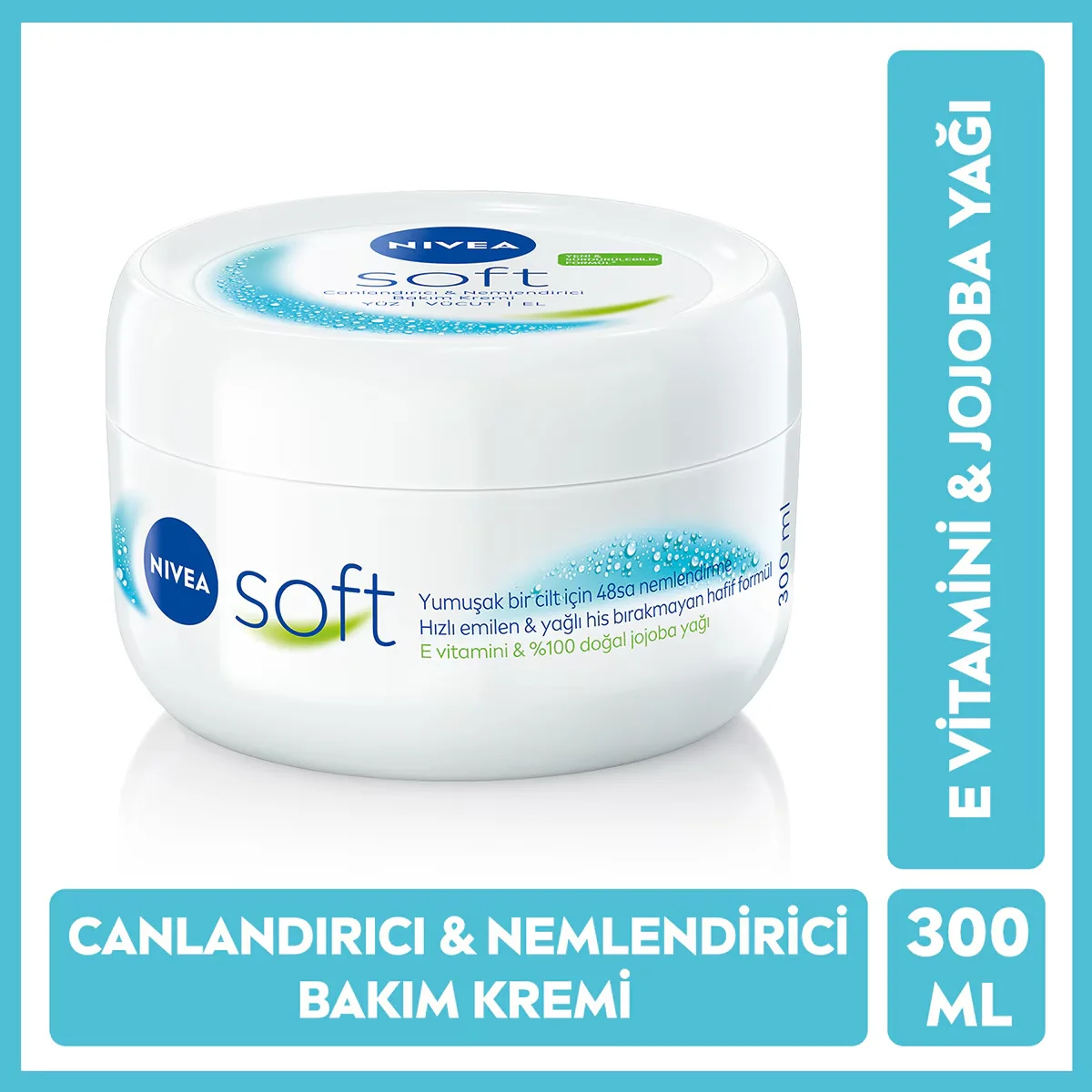 Nivea Soft Moisturizing Care Cream 300 ml