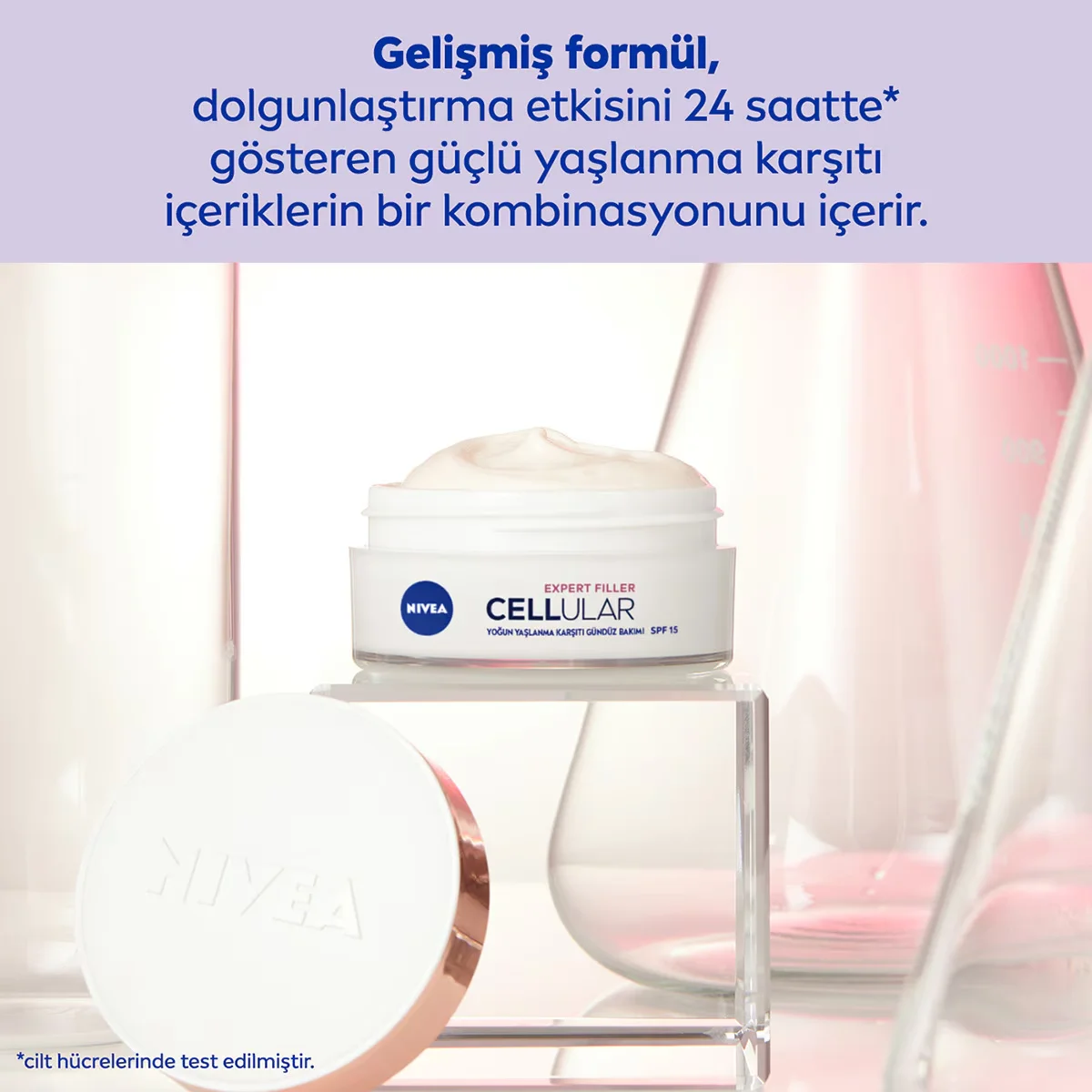Крем для лица Nivea Cellular Filler Антивозрастной дневной с SPF 15 50 мл