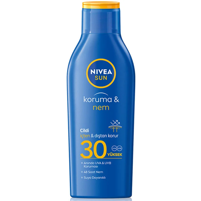 Nivea Sun Protection And Moisture Sun Lotion Spf30 200 ml