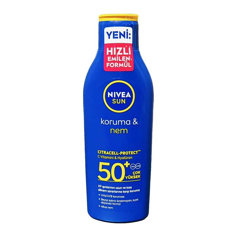 Nivea Sun Protection And Moisture Sun Lotion 200 ml
