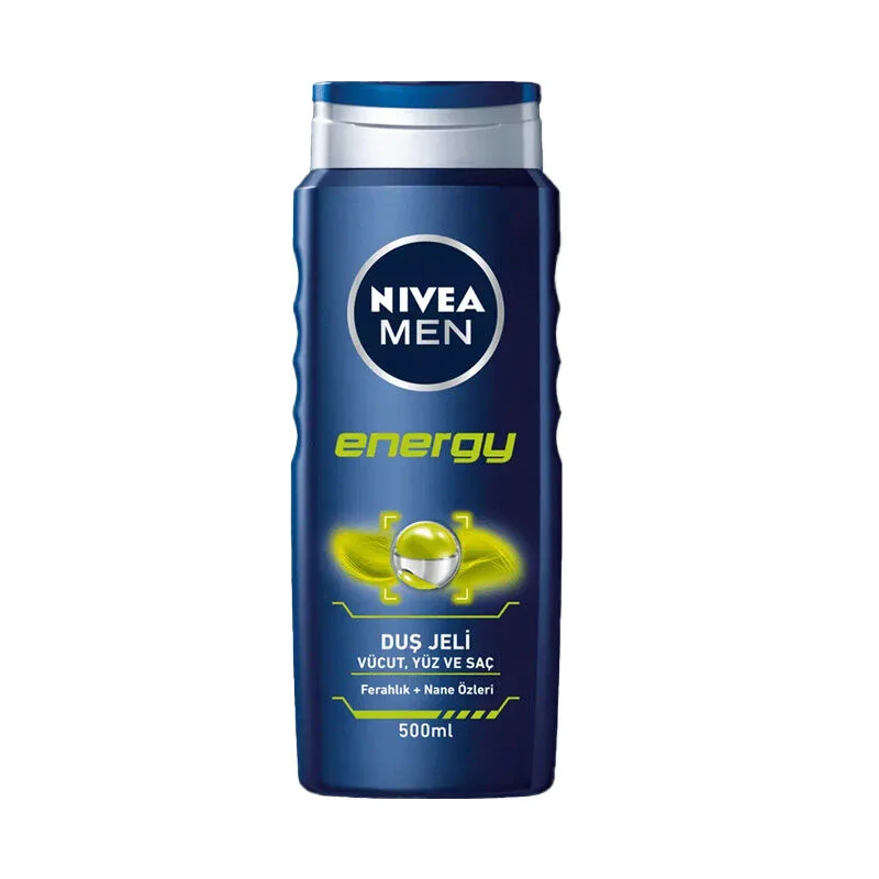 Nivea Men Energy Bath And Shower Gel 500 ml