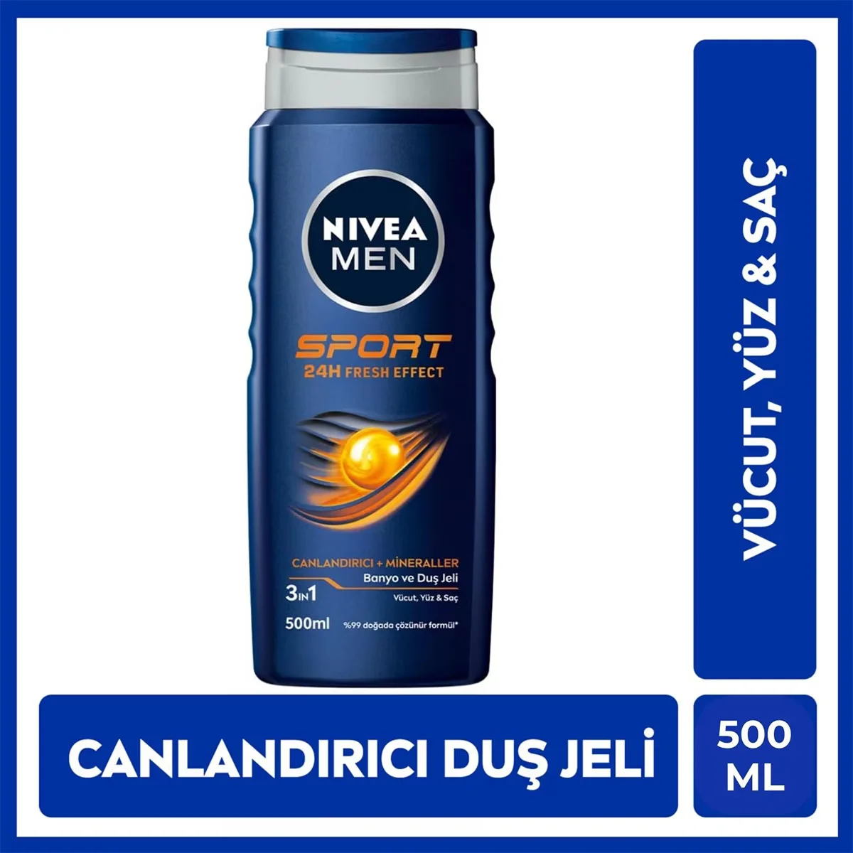 Nivea Men Sport Bath And Shower Gel 500 ml