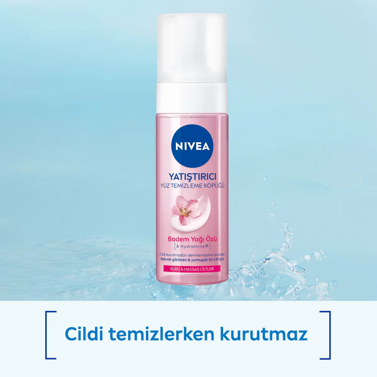Nivea Soothing Face Wash Foam Dry Skin 150 ml