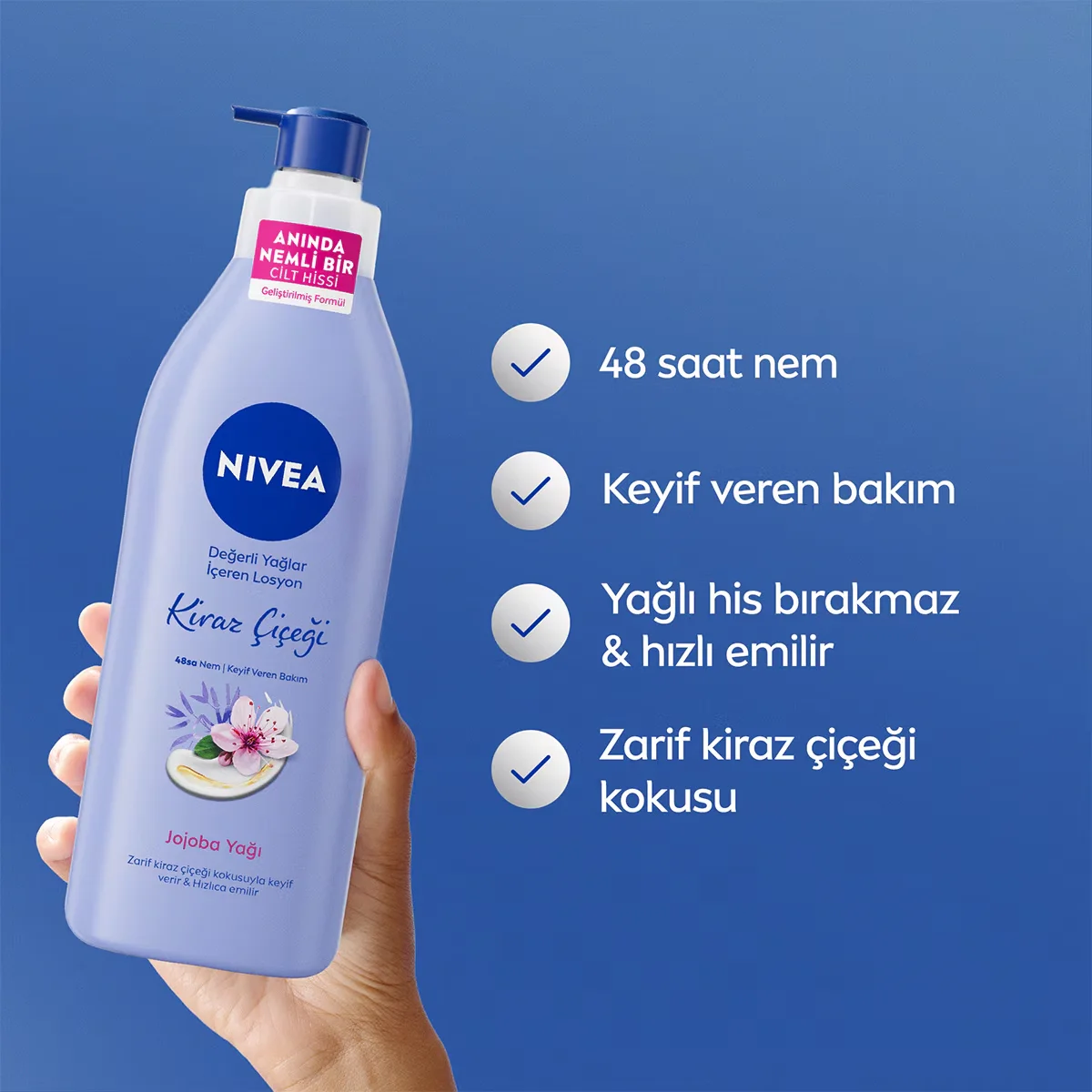Лосьон для тела Nivea Цветение вишни 400 мл