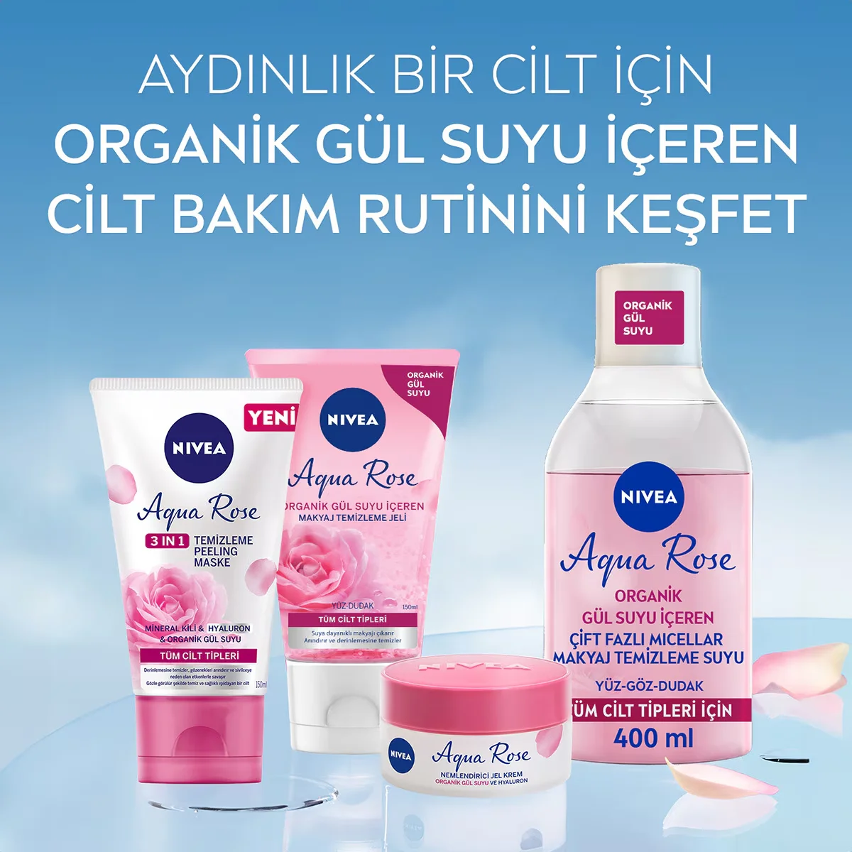 Глубокое очищение и увлажнение с Nivea Aqua Rose