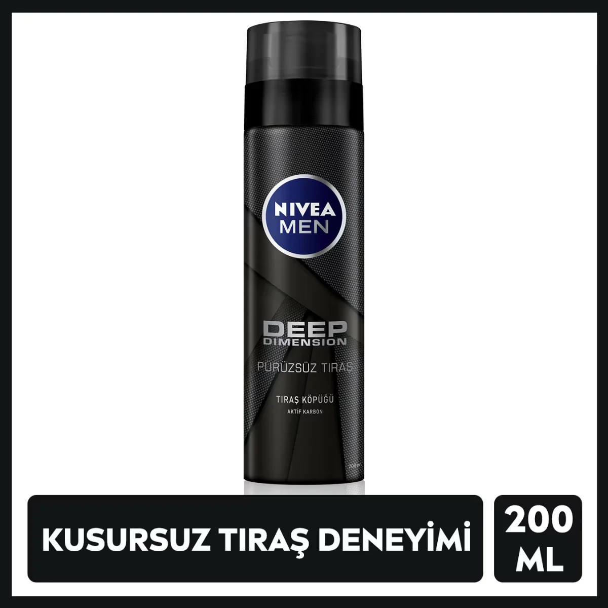 Пена для бритья Nivea Men Deep Dimension 200 мл