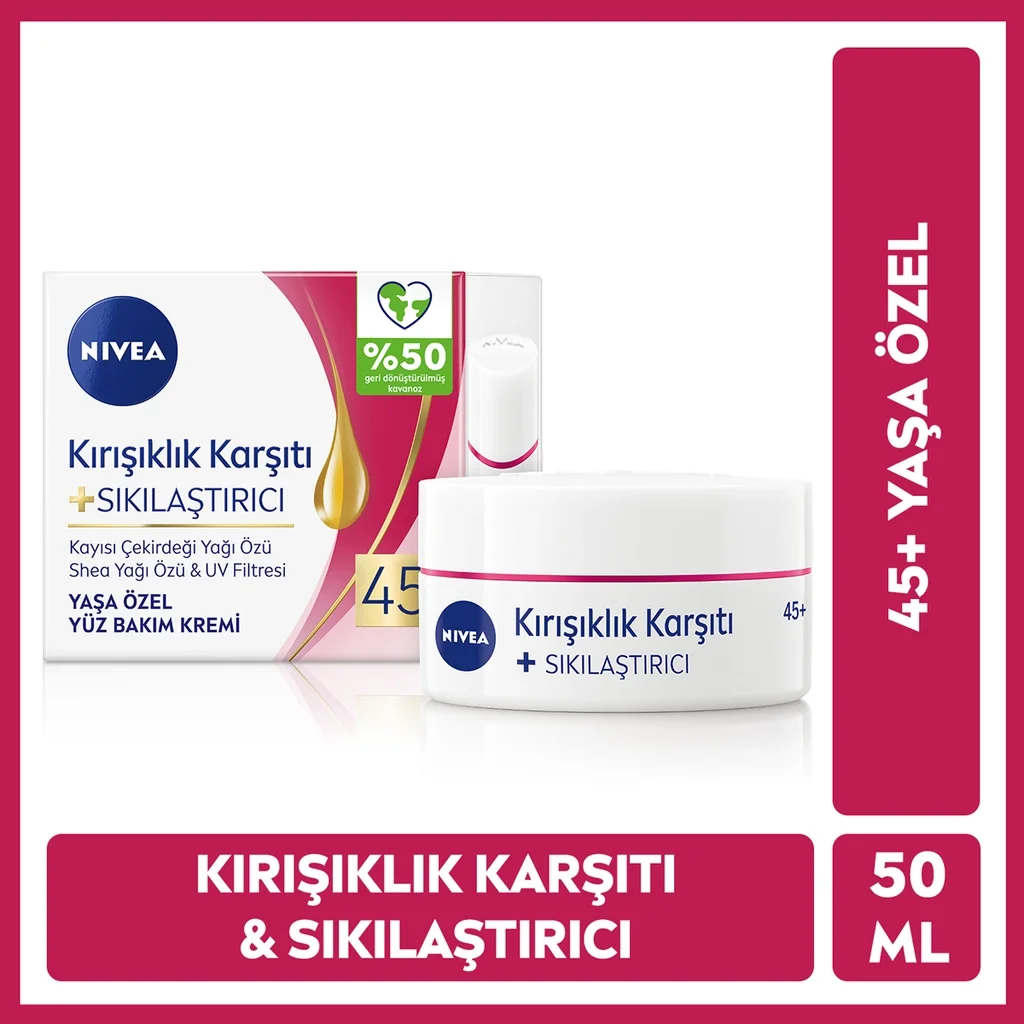 Nivea Anti-wrinkle 45+ Face Care Cream 50 ml