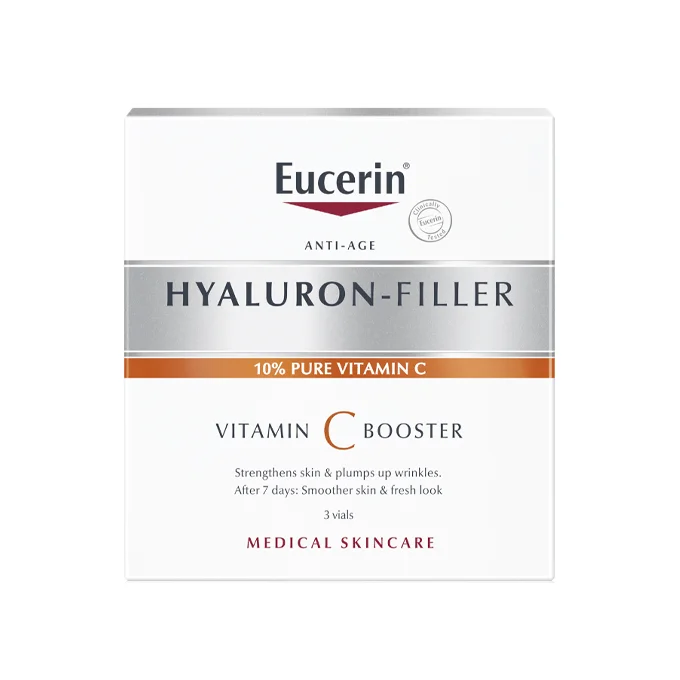 Eucerin Hyaluron Filler Vitamin C Serum - 3 Pack 8 ml