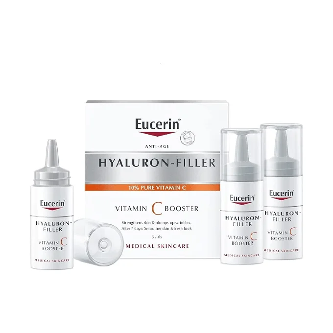 Eucerin Hyaluron Filler Vitamin C Serum - 3 Pack 8 ml