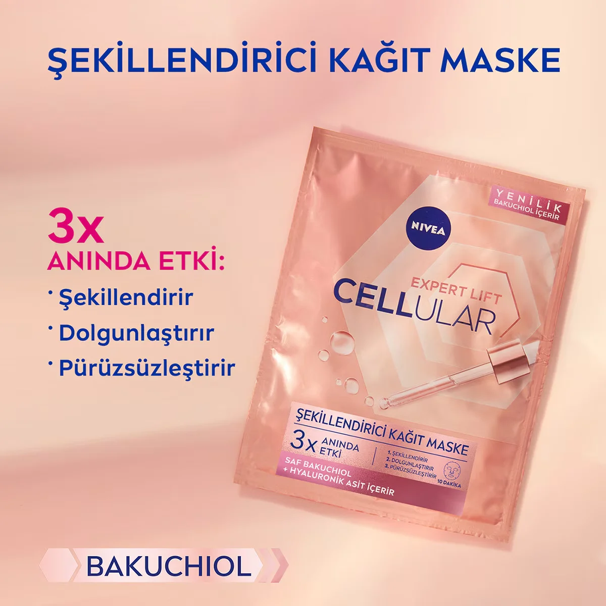 Nivea Cellular Extra Lift Paper Mask 1 pcs