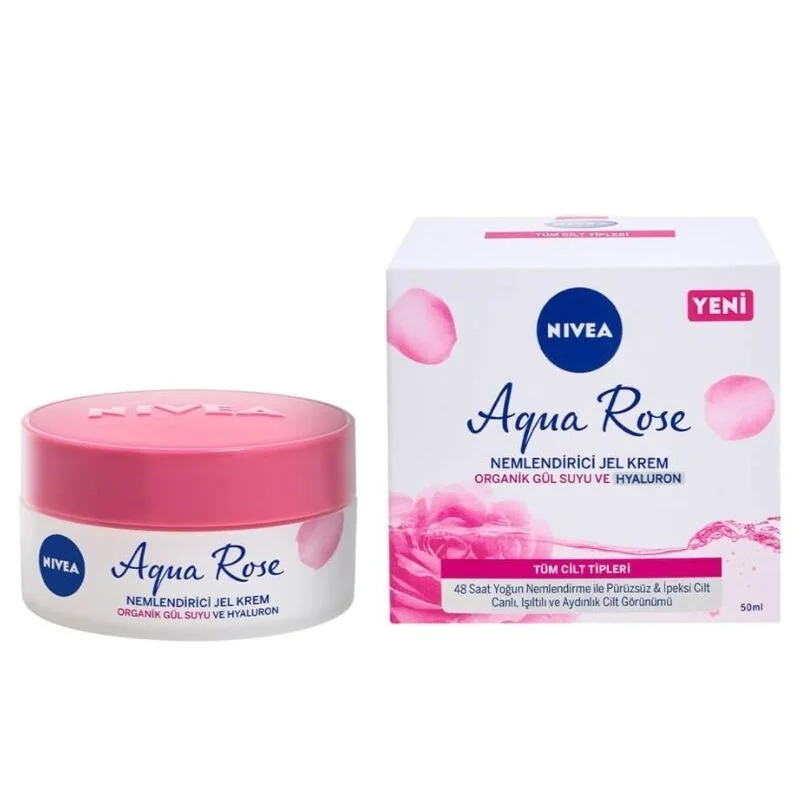 Nivea Aqua Rose Moisturizing Gel Cream 50 ml
