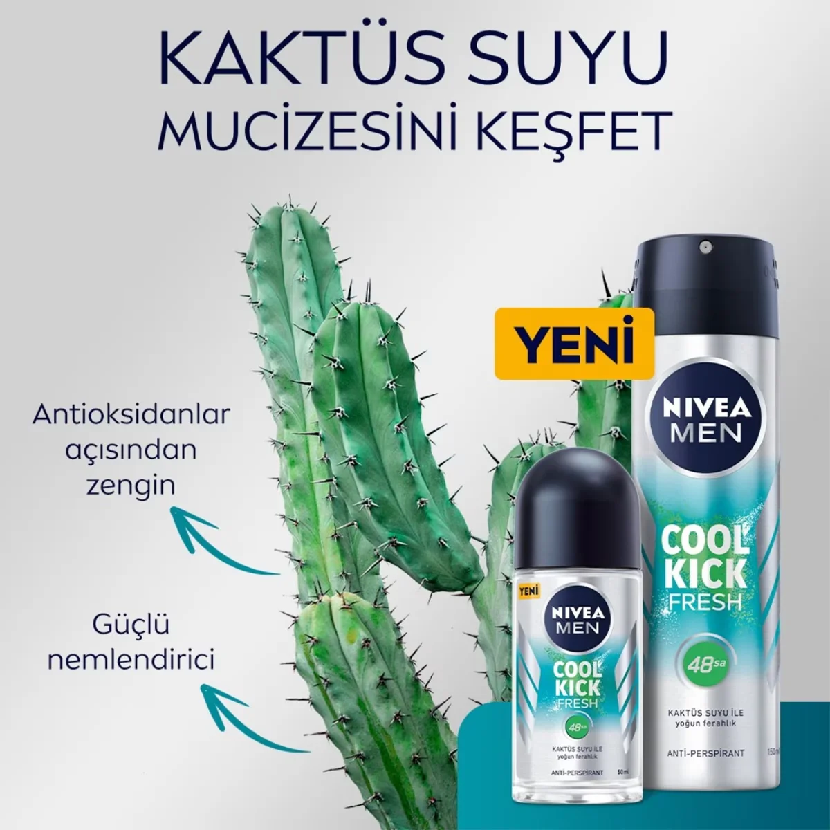 Nivea Men Cool Kick Fresh Roll on 50 ml