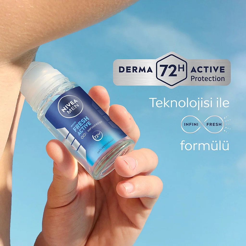 Nivea Fresh Roll-On Deodorant Set - 50ml