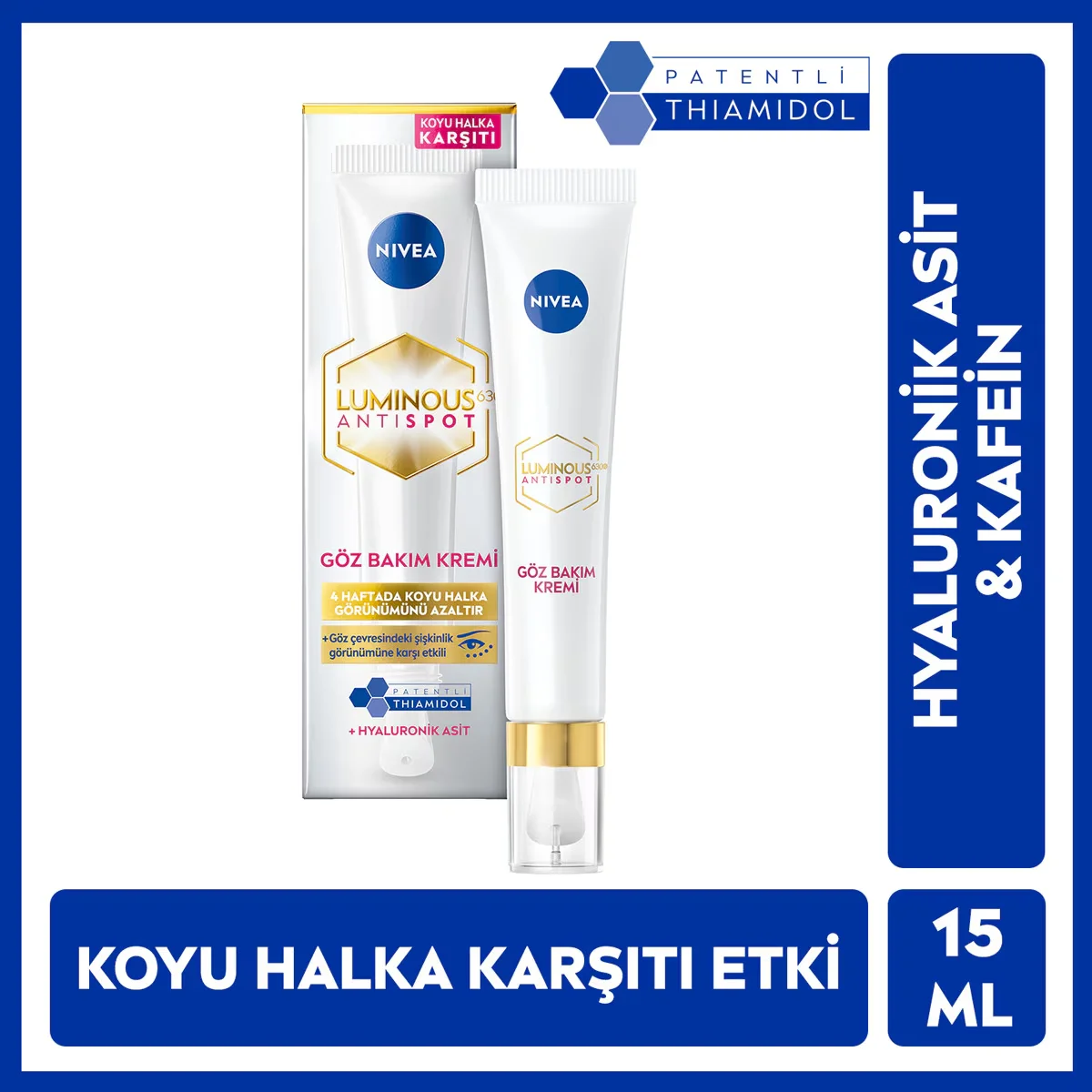 احصلي على عيون مشرقة: كريم Nivea Luminous 630 Antispot