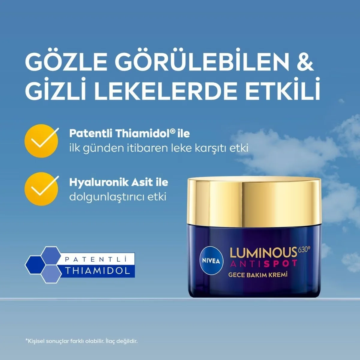 Nivea Luminous 630 Anti-Spot Night Cream 50 ml