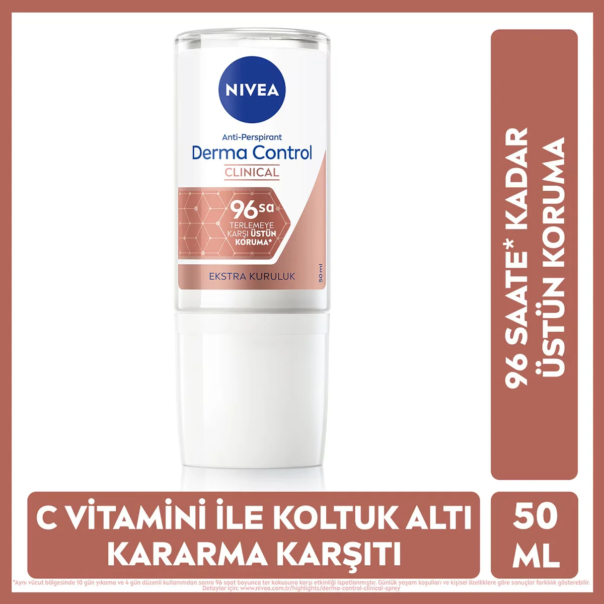 Ощутите 96-часовую защиту от пота с Nivea Derma Protect