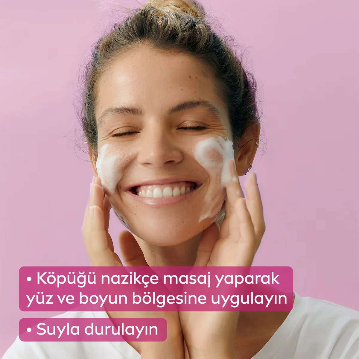 NIVEA غسول الوجه نيفيا أكوا روز رغوي 150 مل