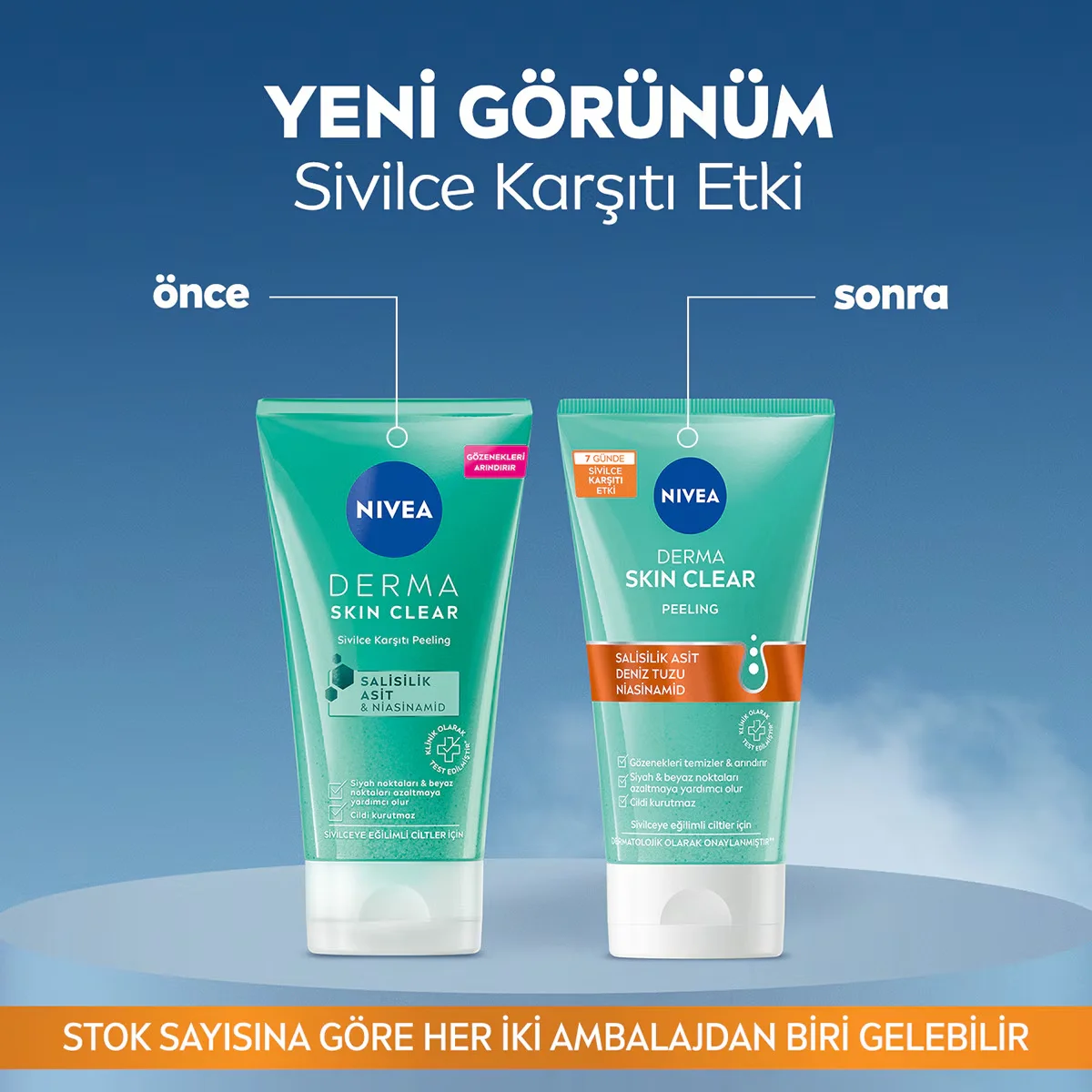 Nivea Derma Skin Clear Peeling 150 ml