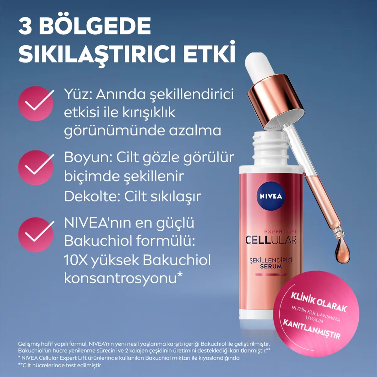 Разгладьте морщины: Nivea Cellular Expert Lift Сыворотка