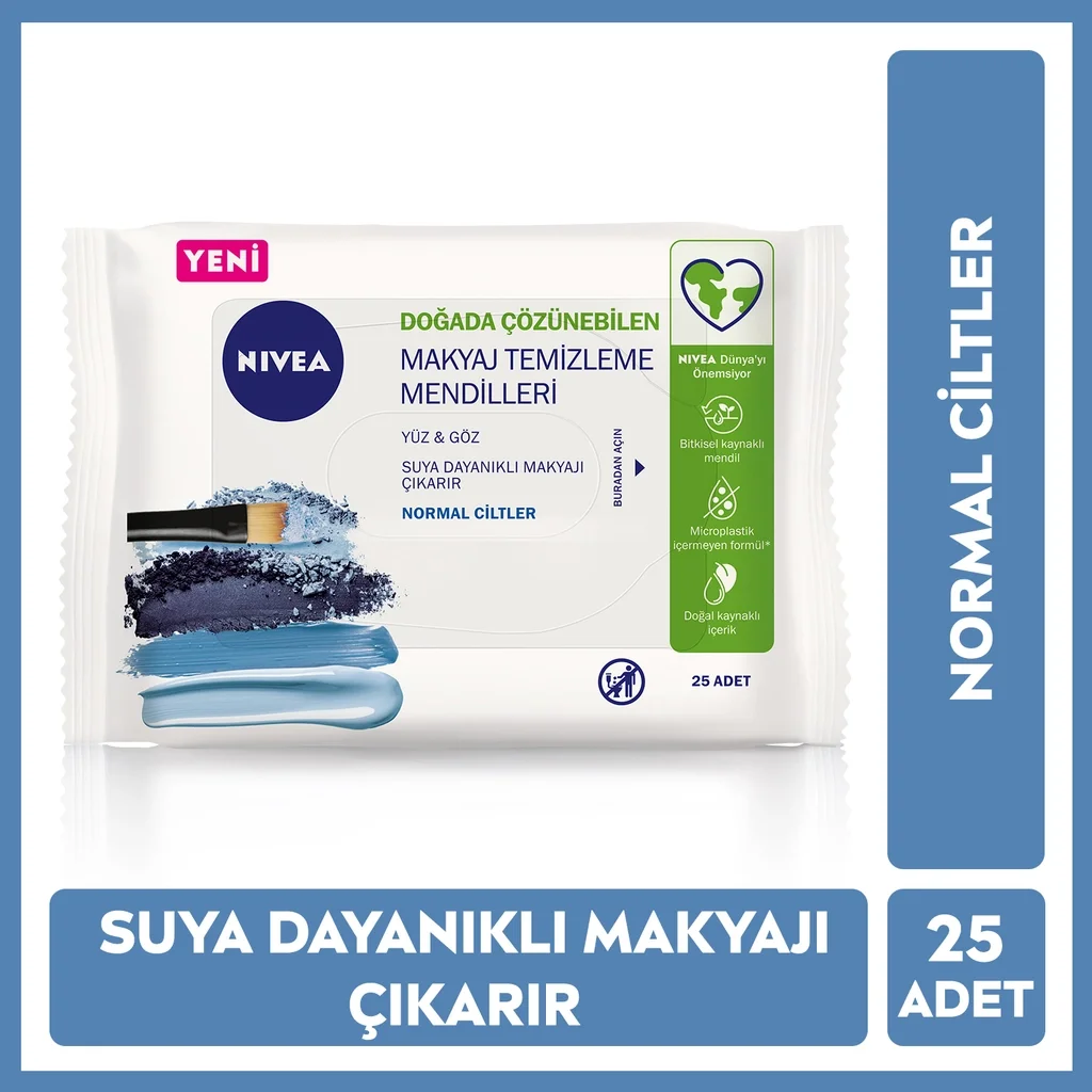 Освежите кожу: Салфетки Nivea 3в1 для снятия макияжа