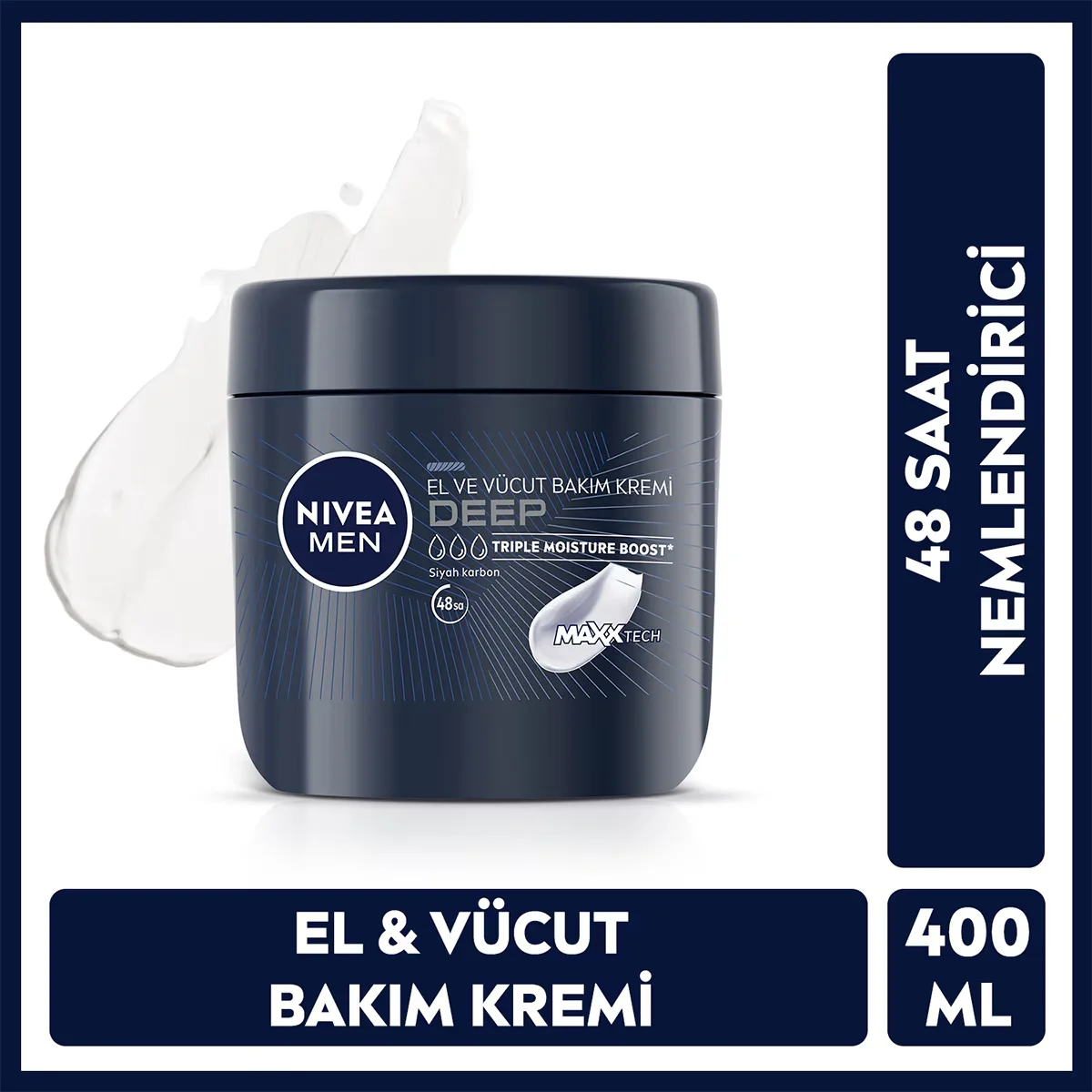 Nivea Men Deep Hand And Body Cream 400 ml