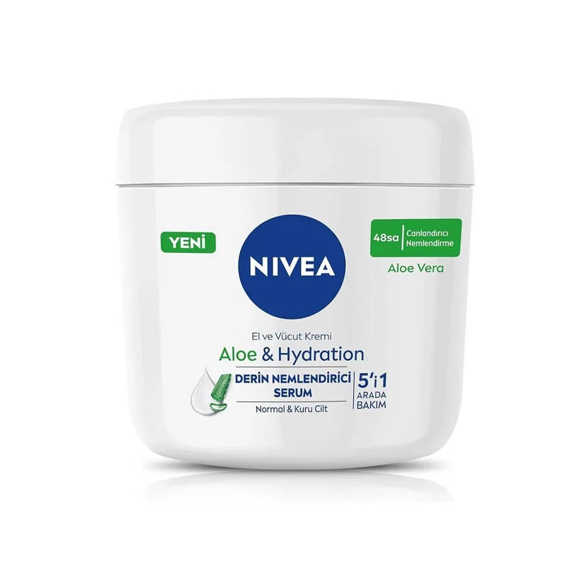 Nivea Aloe Hydration Hand And Body Cream 400 ml