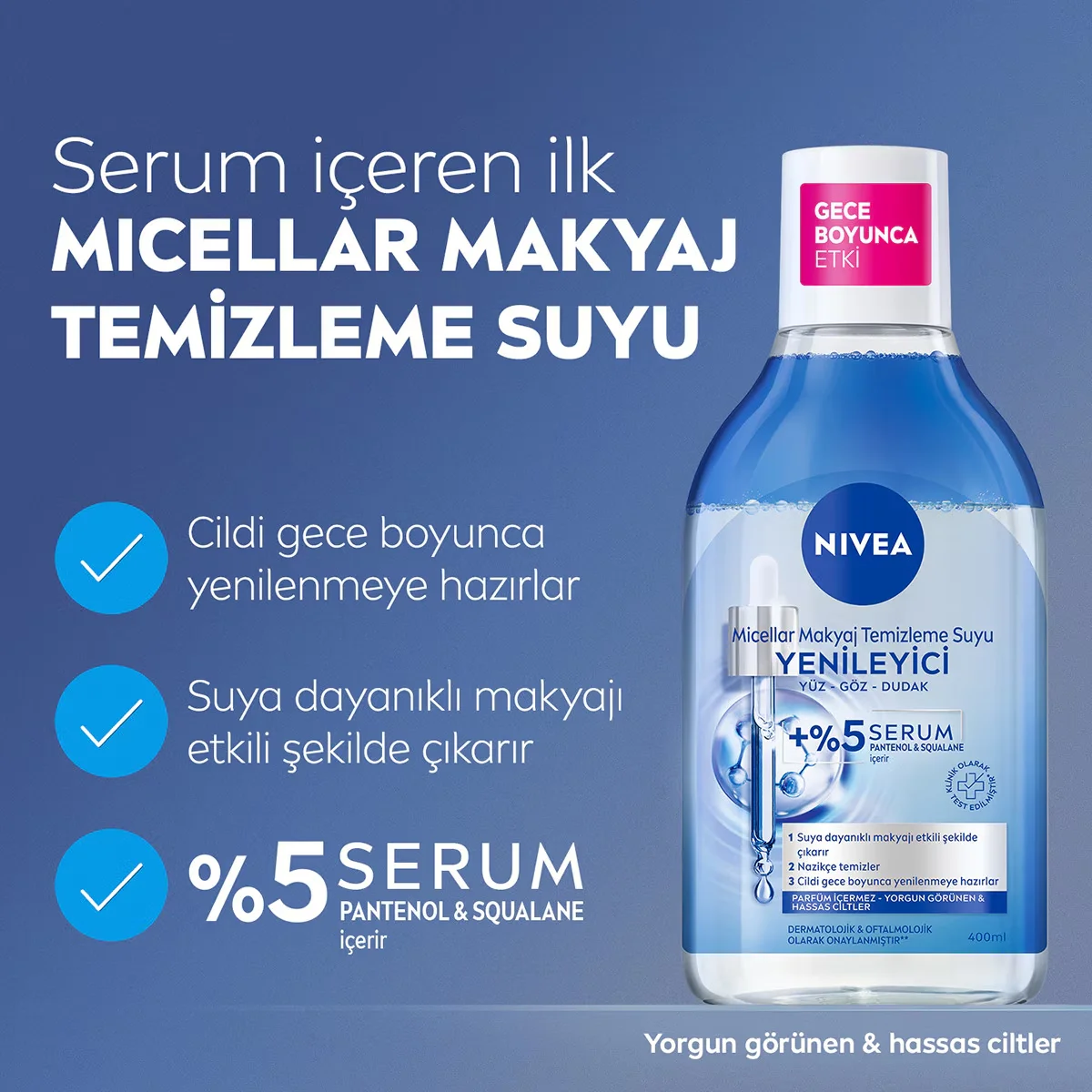Tiefenreinigung & Erneuerung: Nivea Mizellen-Make-up-Wasser