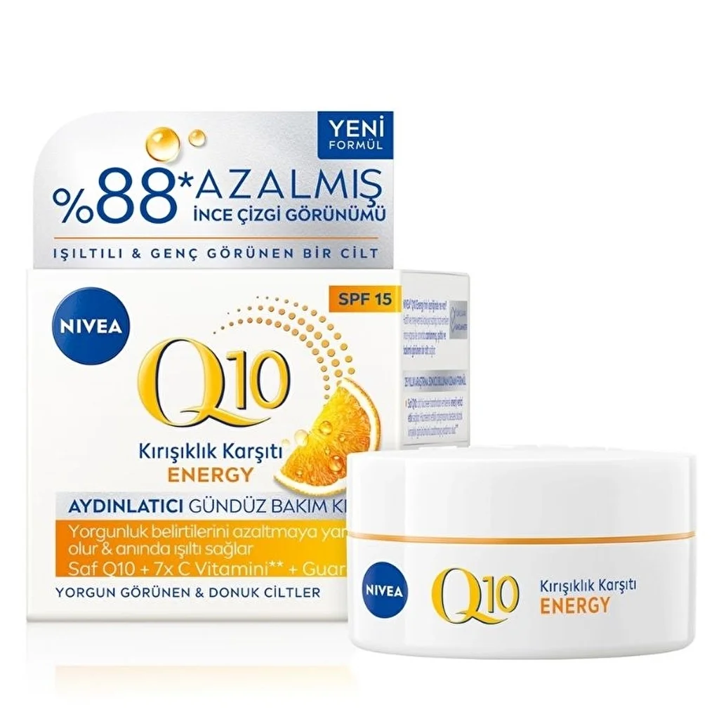 Nivea Spf15 q10 energy Vitamin C Anti-wrinkle Day Cream 50 ml