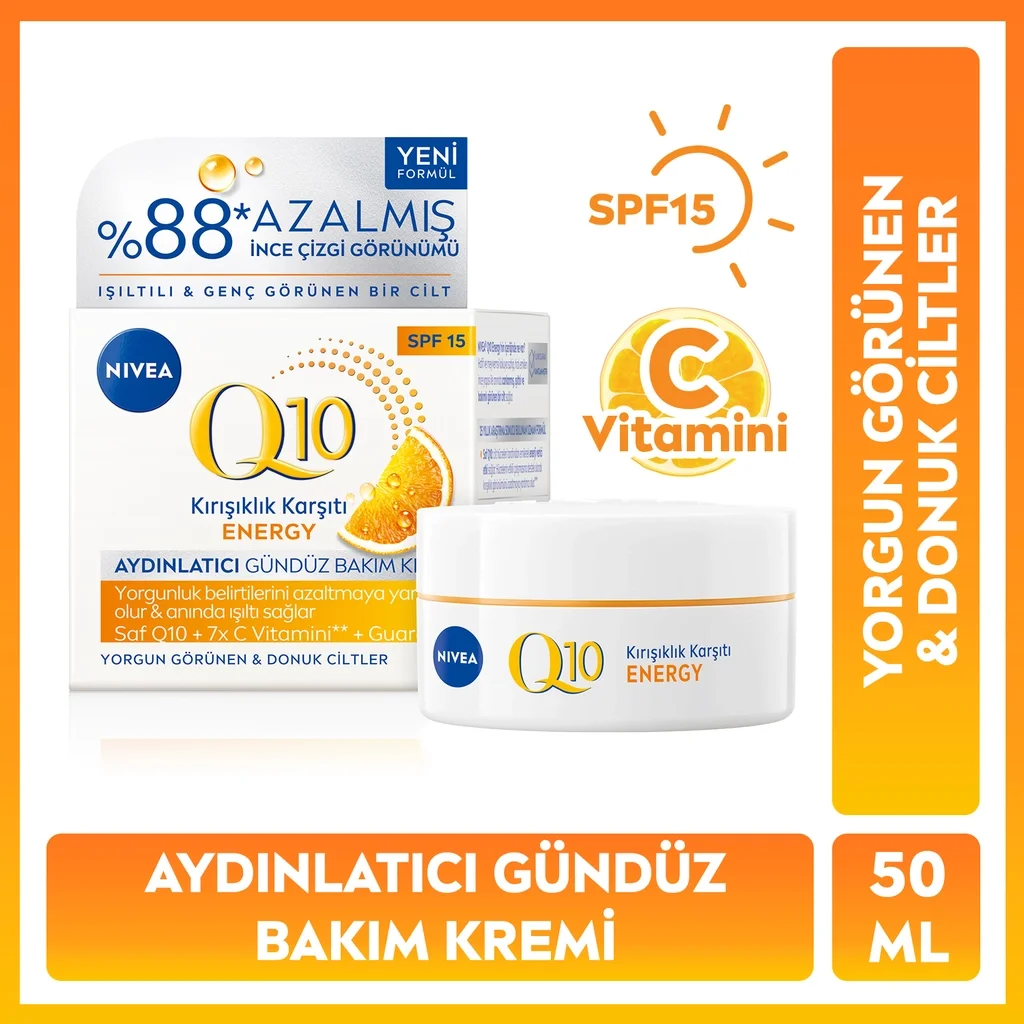 Strahlende Haut: Nivea Q10 Energy Tagespflege Creme