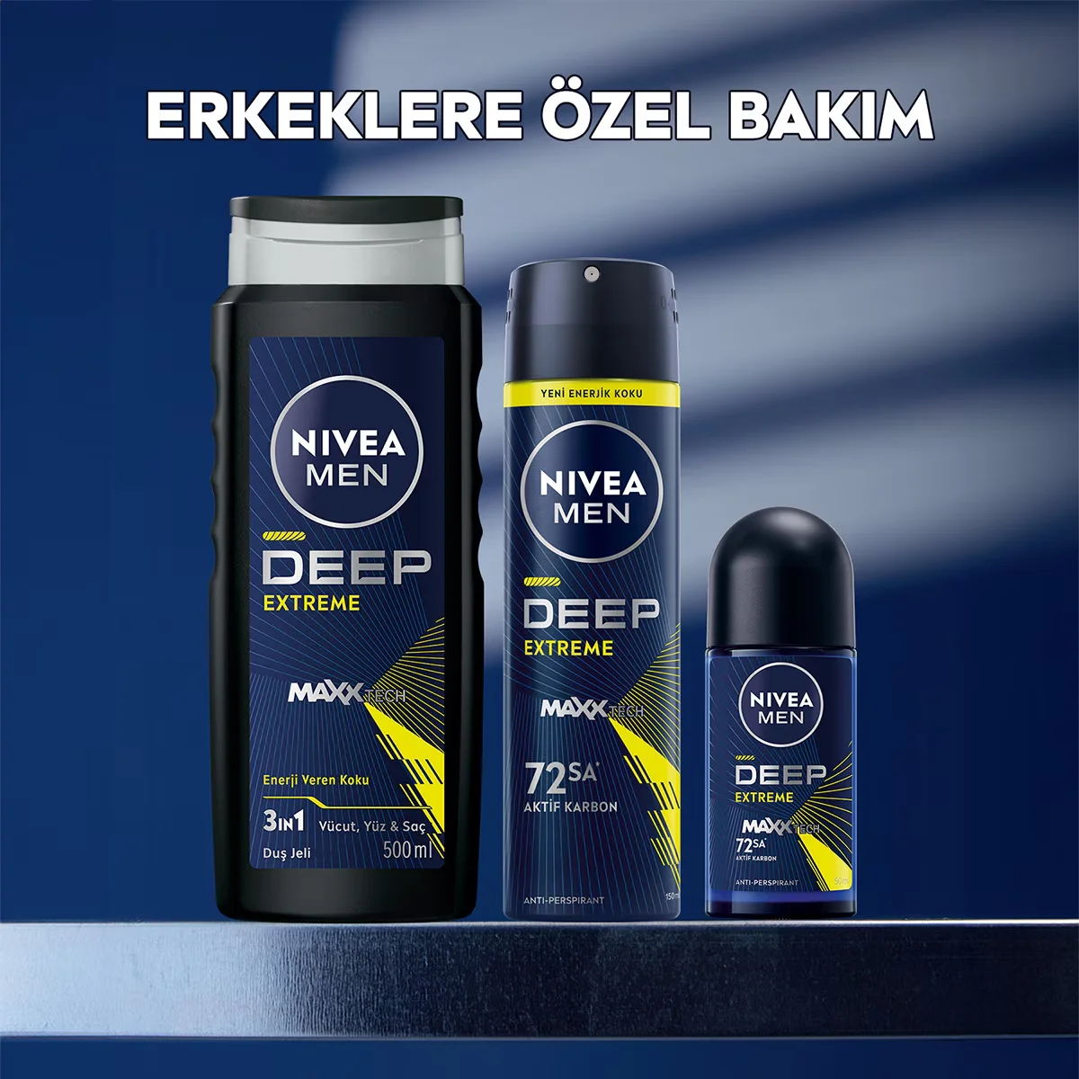 Nivea Men Deep Extreme Roll-On 50ml