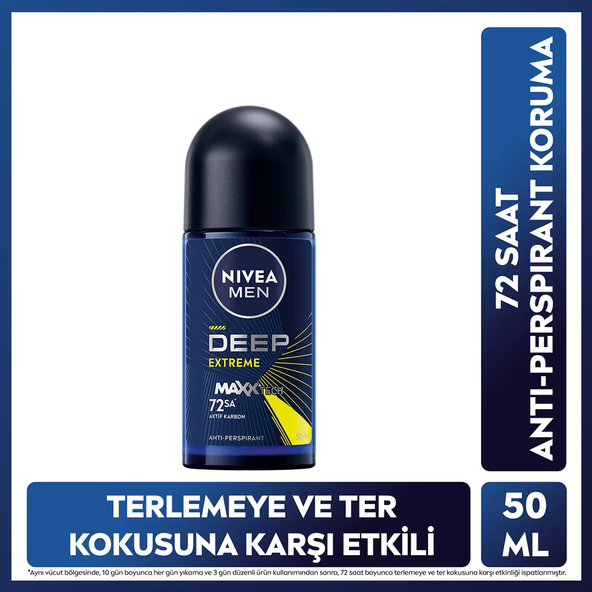 Nivea Men Deep Extreme Roll-On 50ml
