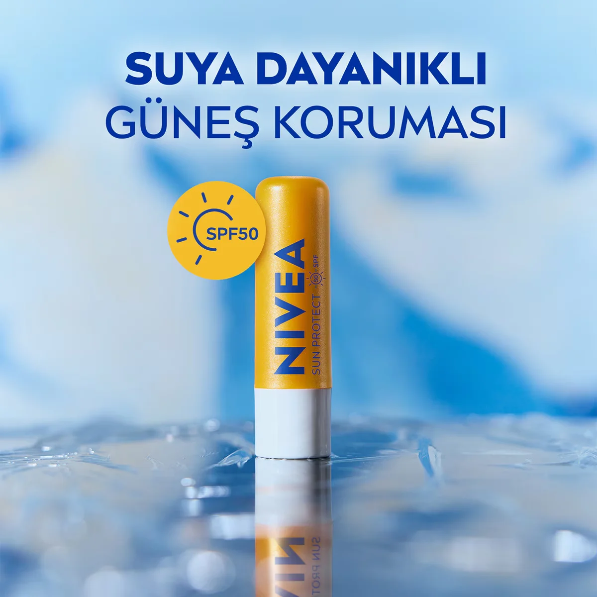 Nivea Sun Spf50+ Protection Lip Balm 4.8 g