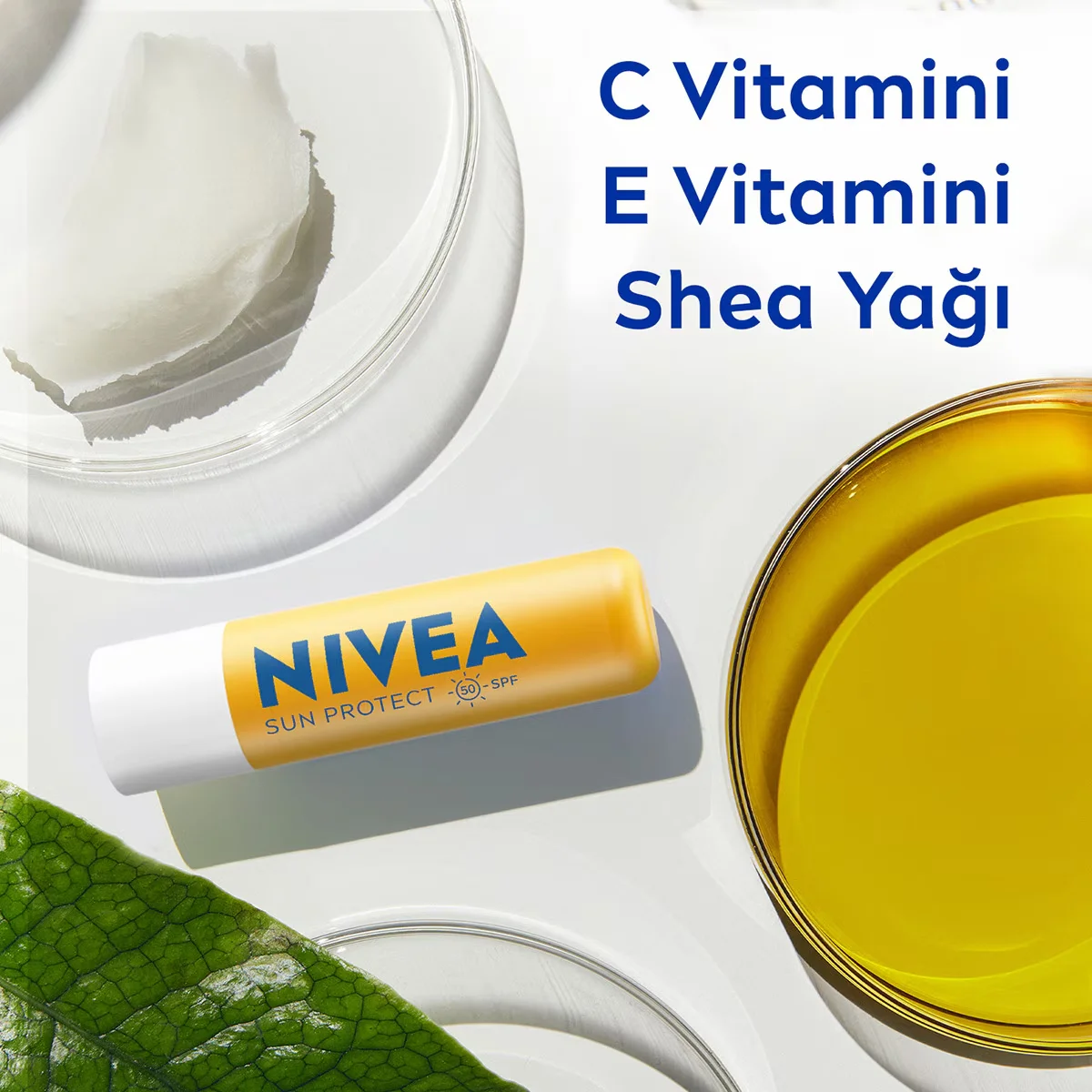 Nivea Sun Spf50+ Protection Lip Balm 4.8 g