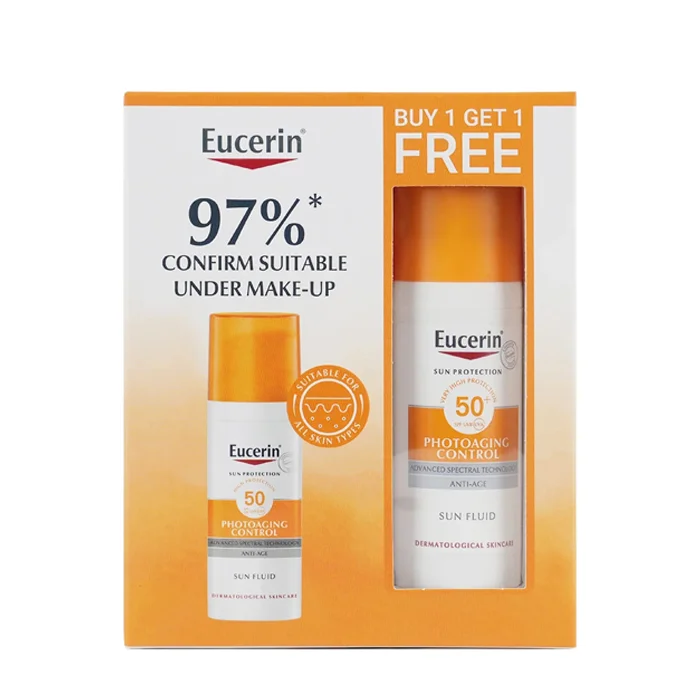 Eucerin Anti-Aging Sun Protection Lotion SPF 50, Buy 1 Get 1 Free