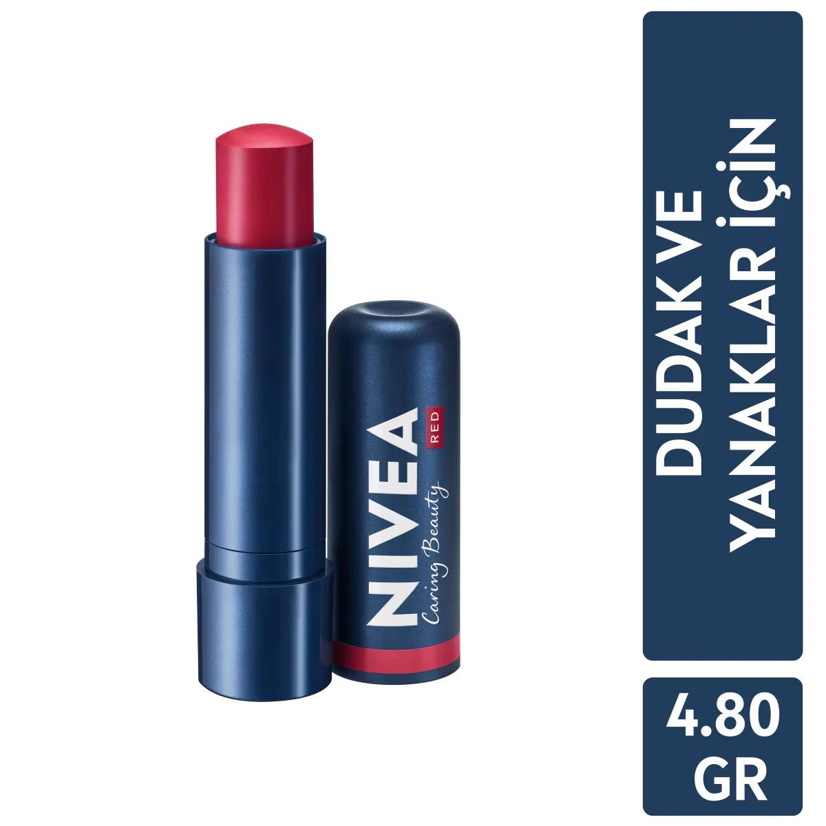 Nivea Caring Beauty Spf30 tinted Lip Balm And Cheek Balm Red 4.8 gr
