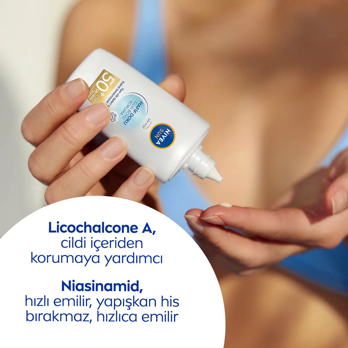 Защитите кожу: Nivea Sun SPF 50 для матового финиша