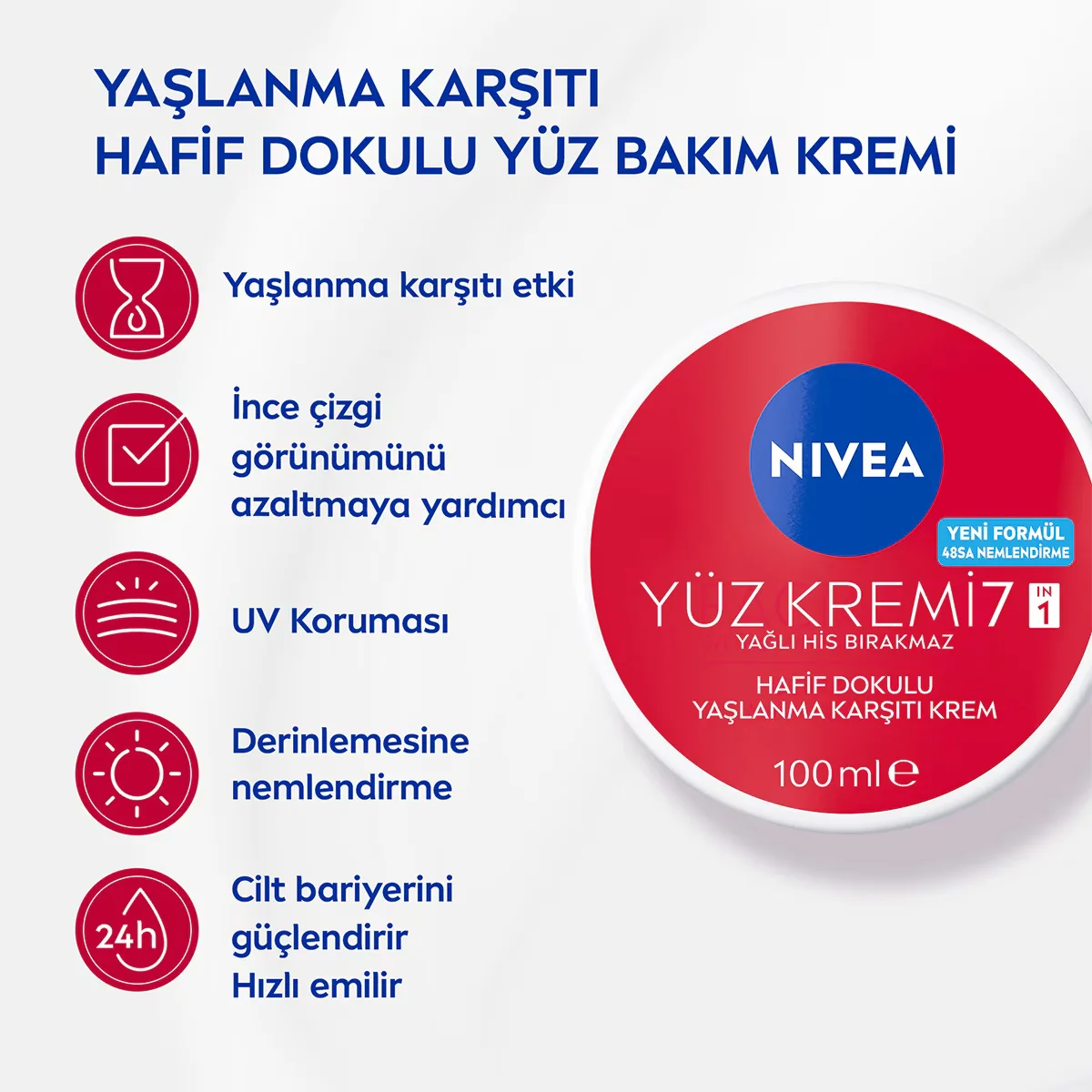 Крем для лица Nivea против старения 100 мл