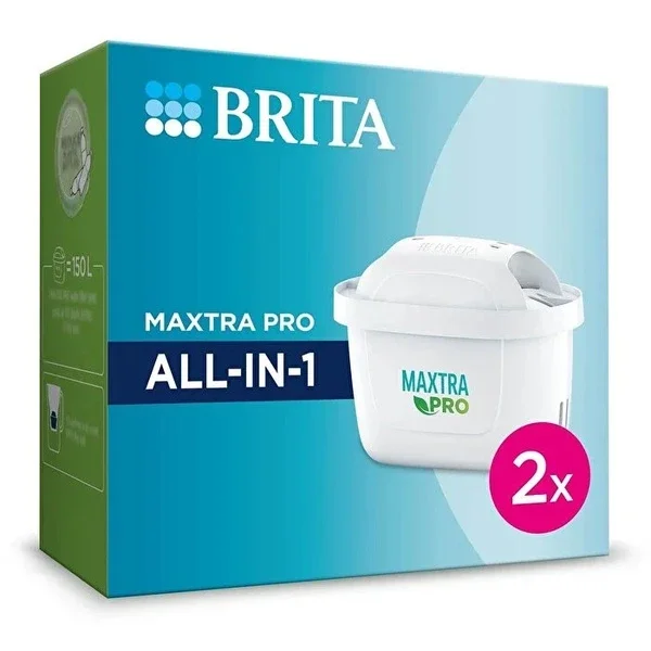 Brita Maxtra Pro All-in-1 replacement Water Purification Filter 2-pack
