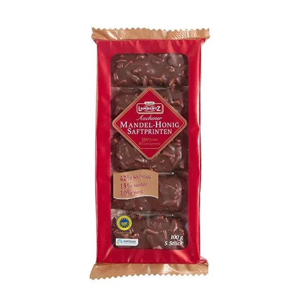 Lambertz 100g Chocolate Snack with Almonds & Honey Delights