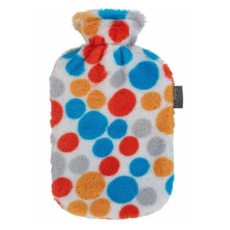 Fashy Thermofor Polar Covered Kçk Polka Dot Hot Water Bag 2 l