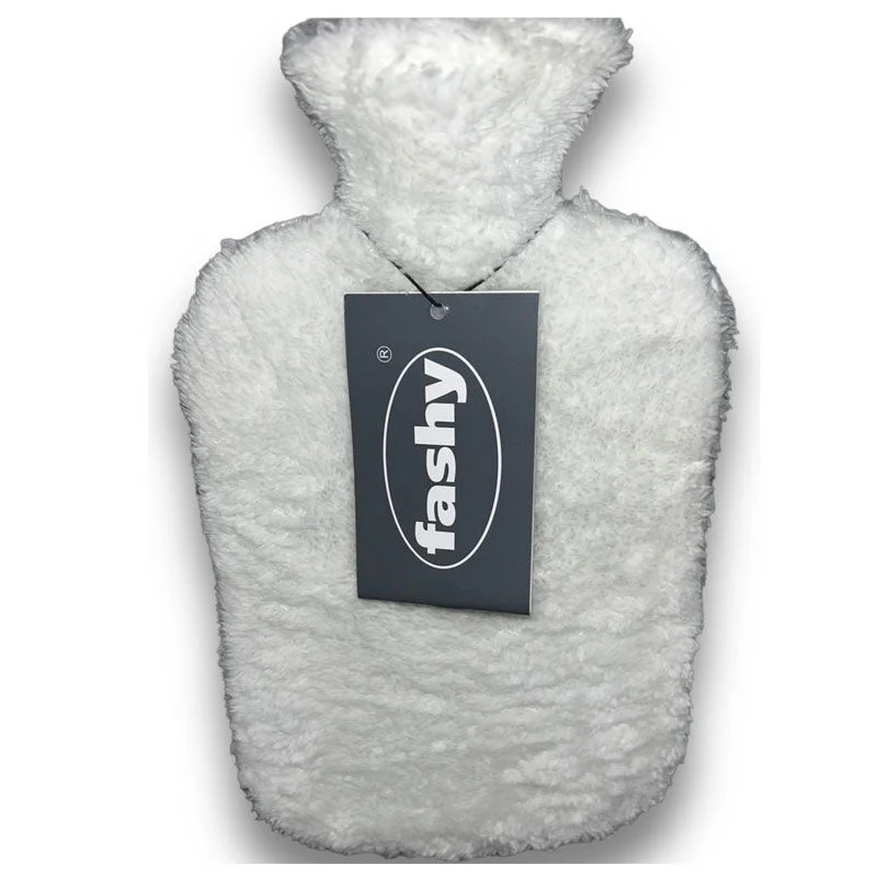 Fashy 2L Plüsch-Wärmflasche von Fashy - Gemütlicher Komfort &amp; Linderung