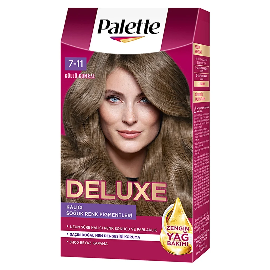 Palette Deluxe Hair Dye 7-11 ash Blonde