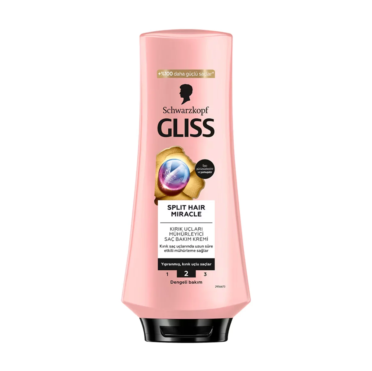Gliss Split Hair Miracle Split End Sealing Conditioner - With Ionic Complex And Grape Seed Oil 360 ml