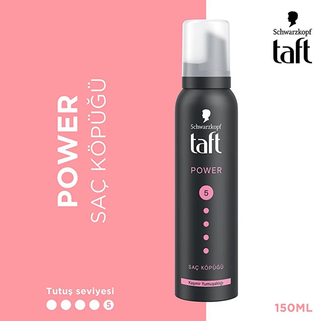 Taft Power Cashmere Hair Mousse 150 ml