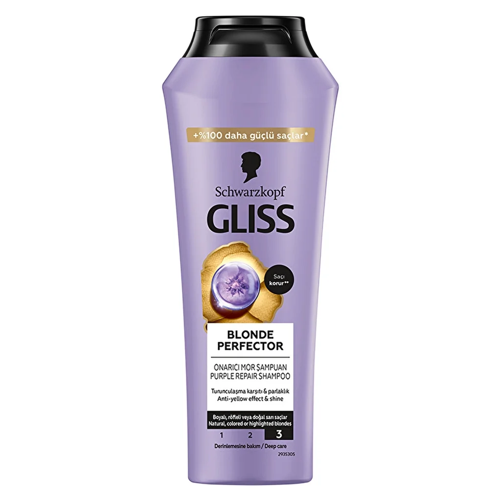 Gliss Blonde Perfector Anti-orange Purple Shampoo 250 ml