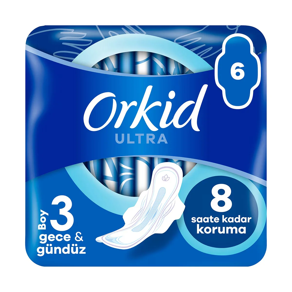 Прокладки Orkid Ультра Ночной 6 штук