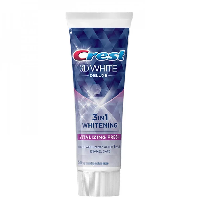 3D White Deluxe Whitening Toothpaste by Crest - Vitalizing Fresh