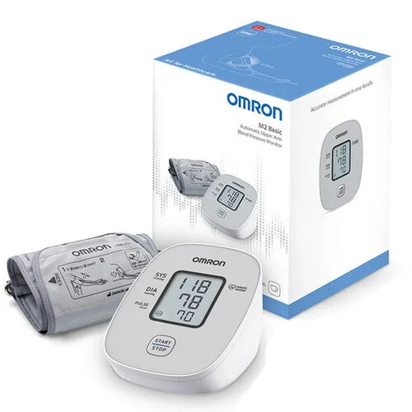 Монитор артериального давления Omron M2 Basic модель Hem-7121
