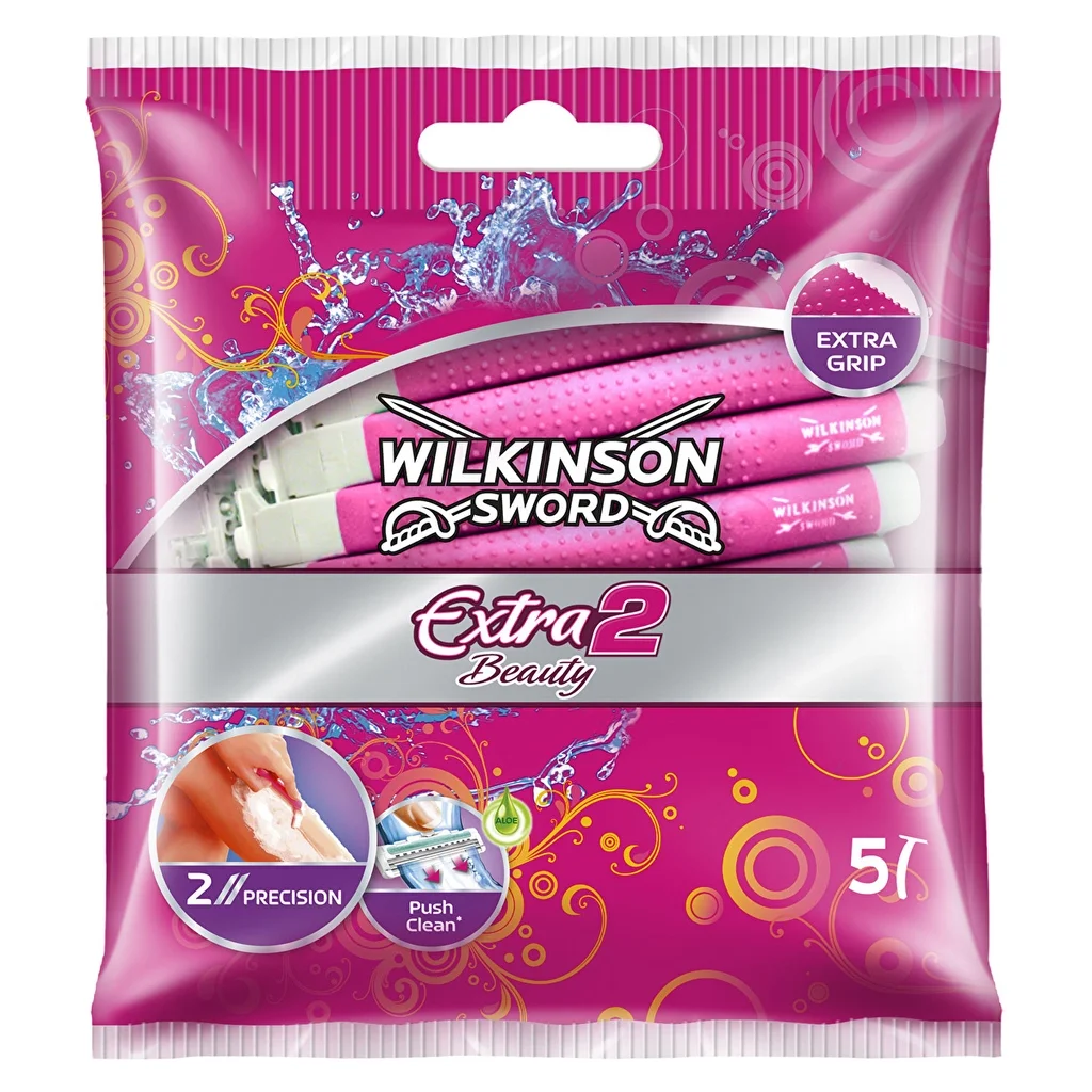 Бритвенные лезвия Wilkinson Extra 2 одноразовые 5 штук